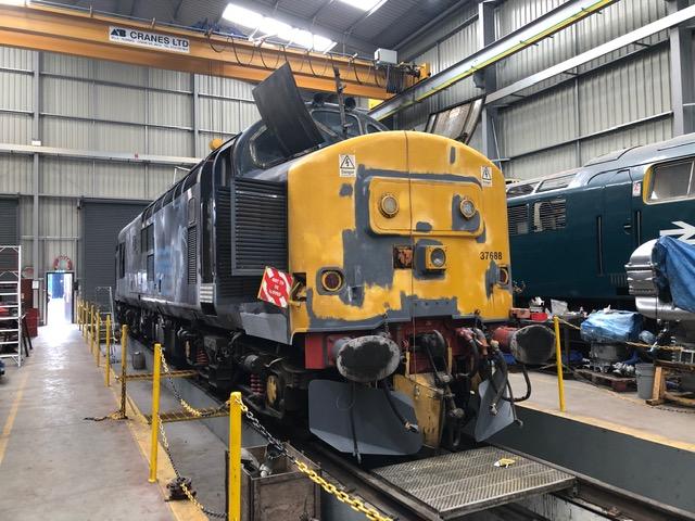Air Leaks on Class 37 Loco